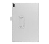 ZZOUGYY Funda de piel para Lenovo Tab 4 10 Plus, 25.7 cm, ultradelgada, con función atril para Tab 4 de 10.1 pulgadas (TB-X304F/N/L/A, TB-X504F/N/L, TB-X704F/N/L/A) (blanco)