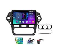 ZZPHKK Android 13 Automóviles CarPlay Android Auto Navegación Estéreo para Ford Mondeo 4 2010-2014 9" QLED Pantalla Táctil FM Am RDS Dab+ Radio DSP Bluetooth 5.0 Controles del Volante(NF-1)