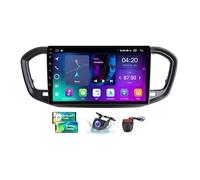 ZZPHKK Android 13 Automóviles CarPlay Android Auto Navegación Estéreo para Lada Vesta NG 2022-2023 9" QLED Pantalla Táctil FM Am RDS Dab+ Radio DSP Bluetooth 5.0 Controles del Volante(NF-2)