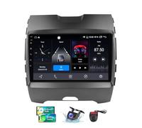 ZZPHKK Android 13 Radio Coche 2 DIN para Ford Edge 2 2015-2018 con Wireless CarPlay Android Auto 9" Pantalla Táctil Coche con GPS 4G WiFi SWC FM Dab RDS Bluetooth 5.0 + Cámara Trasera DVR(NF-2)