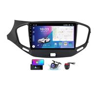 ZZPHKK Android 13 Radio Coche GPS para Lada Vesta Cross Sport 2015-2022 Radio 2 DIN con Pantalla de 9 Pulgadas/FM Dab+ RDS Carplay/Android Auto Bluetooth DSP 4G WiFi + Cámara Trasera DVR(NF-3)