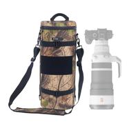 ZZQ&CCF Funda universal para teleobjetivo Sony 200-600 mm, 400-800 mm, para Canon RF 200-800 mm, para Nikon Z 180-600 mm y lente de tamaño similar con cuerpo, bolsa larga acolchada impermeable para