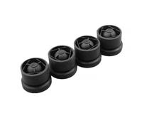 ZZQKSP 2/4 piezas de cubierta de motor de coche con ojales para parachoques parachoques para VW Passat B6 2005 2006 2007 2008 2009 2010 06A103226 (4 piezas)