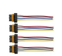 ZZQKSP Conectores de bobina de encendido para Dacia Logan 2007 para Renault Clio para Kangoo para Megane para Thalia para Twingo 7700274008 (4 unidades)