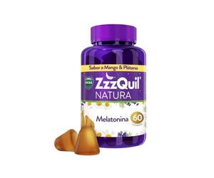 ZZQUIL Natura Gummies Mango y Plátano Ayuda para Dormir