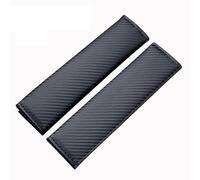 ZzQyy 2 Piezas Almohadilla de Protectores Cinturon de Seguridad de Coche para Opel Combo/Commodore C/Corsa/Crossland X/Frontera, Accesorios Interior Auto,A-Black