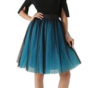 ZZSEAI Falda Lentejuelas Mujer,Falda Tutu Mujer Tutu Rojo 50 Falda de Baile elástica para Mujeres y niñas Falda Tul Negra Conjunto de 2 uds. Traje De Mujer Elegante Oficinas Tutu Blanco
