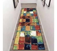ZZUU Alfombras Pasillo largas y Modernas Alfombra Cocina Lavable Antideslizante Alfombra de Poliéster Rectangular Personalizables Pasillo Entrada Sala Simplicidad Antideslizante