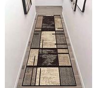 ZZUU Alfombras Pasillo largas y Modernas Alfombra Cocina Lavable Antideslizante Alfombra de Poliéster Rectangular Personalizables Pasillo Entrada Sala Simplicidad Antideslizante