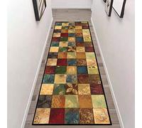 ZZUU Alfombras Pasillo largas y Modernas Alfombra Cocina Lavable Antideslizante Alfombra de Poliéster Rectangular Personalizables Pasillo Entrada Sala Simplicidad Antideslizante