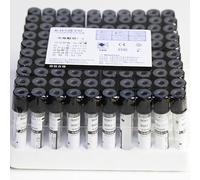 ZZwansuGE 100 Tubos De ExtraccióN De Sangre Al VacíO, 1,6ml/2ml/5ml con Anticoagulante, De Citrato De Sodio 1:4, para Laboratorio - SeparacióN De Suero,2ml