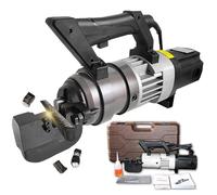 ZZwansuGE Cortadora HidráUlica EléCtrica De Varillas Corrugadas, MáQuina Cortadora De Varillas Corrugadas De 4mm-22/25/28mm, Retorno AutomáTico De La Cuchilla, Corte RáPido Y FáCil En 3 S 25mm