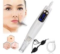 ZZwansuGE LáPiz De Picosegundos con Luz Azul/Roja, Elimina Pigmentos, Tatuajes, Cicatrices, Lunares, Pecas Y Manchas Oscuras, 9 Modos + 4 Niveles, con Gafas | Pantalla LCD,Blue