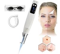 ZZwansuGE LáPiz para Eliminar Verrugas CutáNeas, Kit De Picosegundos con Luz Azul/Roja para Lunares, 9 Modos/4 Niveles, para Eliminar PigmentacióN, Cicatrices, Manchas Oscuras Y Pecas Sin Dolor.,Blue