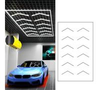 ZZwansuGE Luz Led Hexagonal para Garaje, Luz Led De Panal, 120lm/w De Alto Brillo, Blanco FríO De 6500K, Ideal para La DecoracióN De AutomóViles, Almacenes, Talleres, SóTanos Y Gimnasios.,F