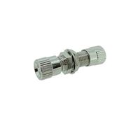 ZZWFKXQ Adaptador de fibra óptica SMA905/SMA906 Brida de enchufe de conexión - SMA-FC SC ST Conector de fibra óptica Acoplador de metal, 1 unidad (azul)