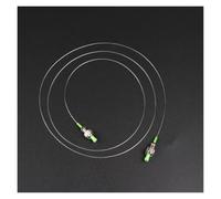 ZZWFKXQ SC/A, FC/A, cable de fibra óptica transparente para interiores, G657A2, puente invisible de un solo núcleo, 5 metros a 100 metros (FCA 20 m2 piezas sin tambor)