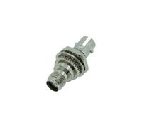 ZZWFKXQ SMA905/SMA906 Adaptador de fibra óptica Brida de enchufe de conexión - SMA-FC SC ST Conector de fibra óptica Acoplador de metal, 1 pieza (morado)