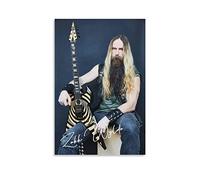 ZZXCHG Imprimir En Lienzo 50x70cm Zakk Wylde Poster Soggiorno Camera da letto Pittura Opera d'arte Senza Cornice