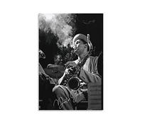 ZZXCHG Imprimir En Lienzo 60x90cm Dexter Gordon Decorative Canvas Wall Art Soggiorno Poster Camera da letto Senza Cornice