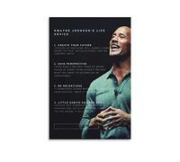 ZZXCHG Lienzo De Impresión 40x60cm Dwayne Johnson-121 Poster e Wall Art Modern Family camera da letto Decor Senza Cornice
