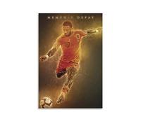 ZZXCHG Lienzo De Impresión 40x60cm Memphis Depay Poster Canvas Wall Art Room Immagini per Camera da letto Regali Decor Senza Cornice
