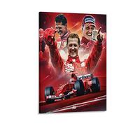 ZZXCHG Lienzo De Impresión 50x70cm Michael Schumacher Tapete Poster HD-Leinwand-Kunst Modern per la decorazione della parete dell'ufficio della stanza di casa Senza Cornice
