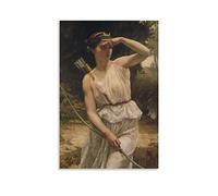 ZZXCHG Lienzo De Impresión 60x90cm Diana Estetica Art Poster e Wall Art Picture Print Modern Family Room arredamento Senza Cornice