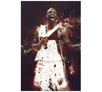 ZZXCHG Pintura De La Lona 30x50cm Atleta star del basket americano Dwyane Wade Sport Tela Wall Art Soggiorno Poster Camera da letto Decor Pittura Senza Cornice