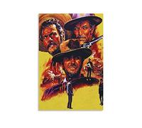 ZZXCHG Pintura De La Lona 30x50cm Eli Wallach Lee Van Cleef Picture Print Modern Family Bedroom Decor Posters Senza Cornice