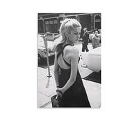 ZZXCHG Pintura De La Lona 30x50cm Françoise Dorléac Poster e Wall Art Arredamento moderno della camera da letto familiare Senza Cornice