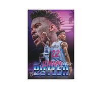 ZZXCHG Pintura De La Lona 30x50cm Jimmy Butler Poster Soggiorno Camera da letto Pittura Opera d'arte Senza Cornice