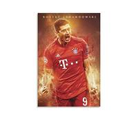 ZZXCHG Pintura De La Lona 30x50cm Robert Lewandowski Tela decorativa Wall Art Soggiorno Poster Camera da letto Senza Cornice
