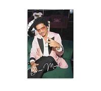 ZZXCHG Pintura De La Lona 40x60cm Bruno Mars Picture Print Modern Family Bedroom Decor Posters Senza Cornice