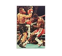 ZZXCHG Pintura De La Lona 40x60cm Mike Tyson Poster e Wall Art Modern Family camera da letto Decor Senza Cornice