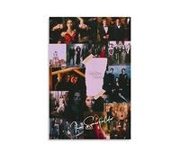 ZZXCHG Pintura De La Lona 50x70cm Ian Somerhalder Tela Wall Art Soggiorno Poster Camera da letto Decor Pittura Senza Cornice