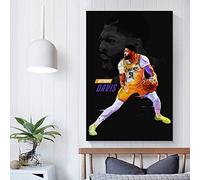 ZZXCHG Pintura De La Lona 60x80 Basket Anthony Davis Star1ative Stampa quadri per soggiorno Camera da letto decorazione Senza Cornice