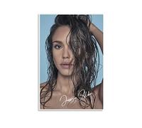ZZXCHG Pintura De La Lona 60x80 Jessica Alba Poster Canvas Wall Art Pictures for Bedroom Wall Art Gifts Decor Senza Cornice