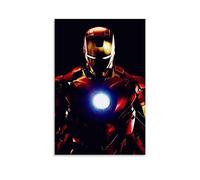 ZZXCHG Tela De Lienzo 30x50cm Poster di film Iron Man Poster su tela Arredamento camera da letto Moderna camera da letto familiare Senza Cornice
