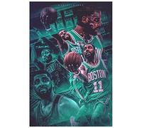 ZZXCHG Tela De Lienzo 50x70cm Kelly Irving Basketball Star Print Picture Paintings per la decorazione della camera da letto del soggiorno Senza Cornice