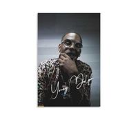 ZZXCHG Tela De Lienzo 50x70cm Young Dolph Decorative Canvas Wall Art Soggiorno Poster Camera da letto Senza Cornice