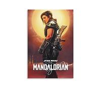 ZZXCHG Tela De Lienzo 60x80 Gina Carano Poster e Wall Art Modern Family camera da letto Decor Senza Cornice