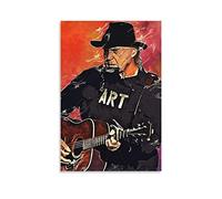 ZZXCHG Tela De Lienzo 60x90cm Neil Young Poster e Wall Art Modern Family camera da letto Decor Senza Cornice