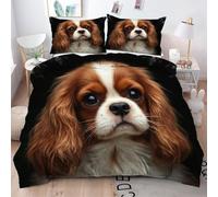 ZZXHG Funda Nordica Cama 90-135x200 Perro Salchicha MarróN, 3 Piezas Juego de Ropa de Cama de Microfibra para Niños Niñas, Funda de Edredón con Cremallera y 2 Funda de Almohada 50x75 cm
