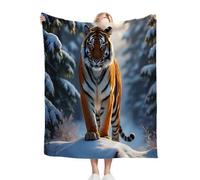 ZZXHG Mantas para Sofas Grandes 220x240 Tigre Amarillo Adulto, Manta Termica Franela Mantilla Felpa para Cama 135/150, Mantitas Polar Suave y Cálida para Perro Mascota Habitacion Dormitorio