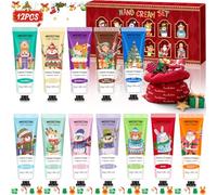 ZZXLOPEZ Set de Crema de Manos, 12 Pack Mini Crema de Manos para Mujer, Crema de Manos para Manos Secas y Agrietadas, Crema Corporal para el día de la Madre, Navidad, Regalos de Cumpleaños