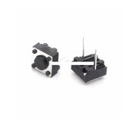 ZZYAO 1000 interruptores táctiles momentáneos de 6 x 4,3 mm, pin central 2 pines