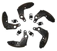 ZZYAO 5 Pastillas de Embrague con Resorte compatibles con Motor LH188MR de 500 CC for ATV, UTV y Go Kart