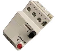 ZZYAO Arrancador manual 140A-C2A-B10, protección de sobrecarga ajustable 0,63-1A, disyuntor motor industrial ligero,1215