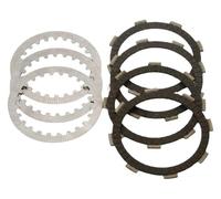ZZYAO Placa de fricción del Embrague Compatible con YBR125, XTZ125, YB125, XT125R, XT125X, Motor de 4 Tiempos de 125 CC. Reemplaza 5VL-E6321-00-00, 5VLE63210000.